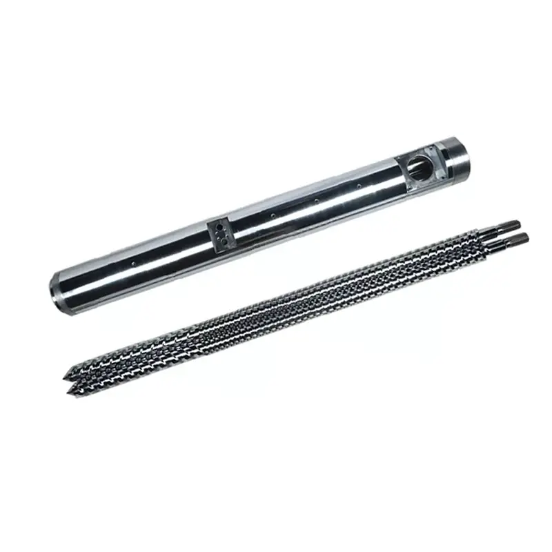 Otu esi akọwapụta gbọmgbọm ejima screw barrel maka PVC zuru oke